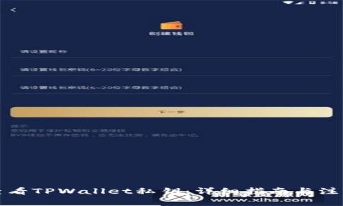 如何查看TPWallet私钥：详细指南与注意事项
